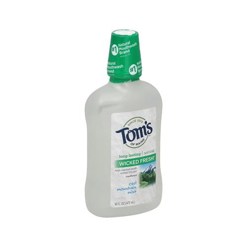 Toms of Maine Cool Mountain Mint Mouthwash - 16 oz