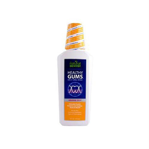 Natural Dentist Daily Healthy Gums Antigingivitis Rinse Orange Zest - 16 fl oz