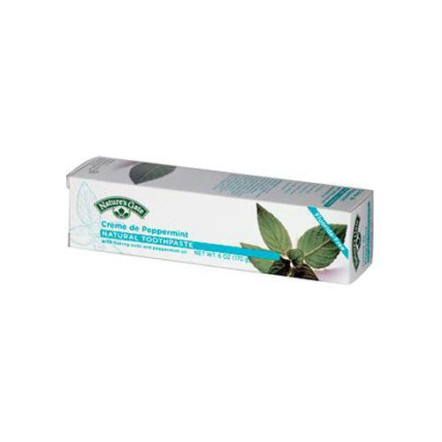 Natures Gate Natural Toothpaste Cr me De Peppermint - 6 oz - Case of 6