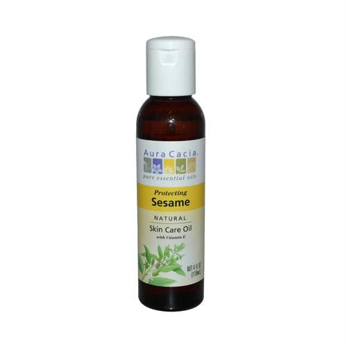 Aura Cacia Natural Skin Care Oil Sesame - 4 fl oz