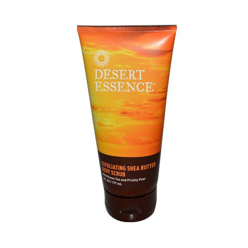 Desert Essence Body Scrub Shea Butter - 6 fl oz