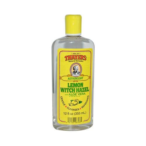 Thayers Witch Hazel with Aloe Vera Lemon - 12 fl oz