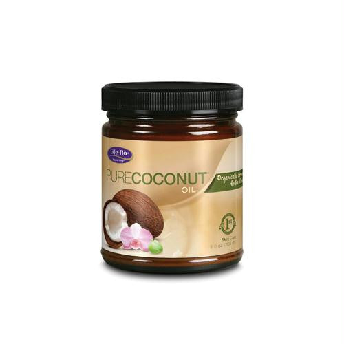 Life-Flo Health Organic Pure Coconut Oil Skin Care - 9 fl oz