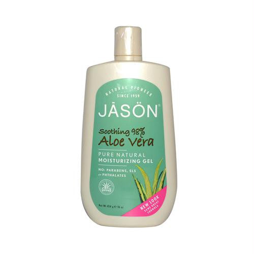 Jason Moisturizing Gel Aloe Vera 98% - 16 oz