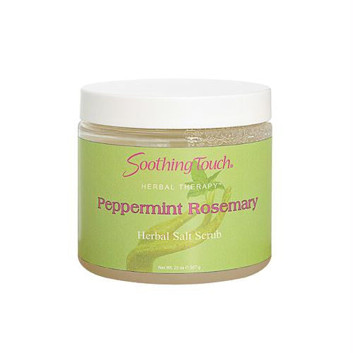 Soothing Touch Salt Scrub - Peppermint-Rosemary - 20 oz