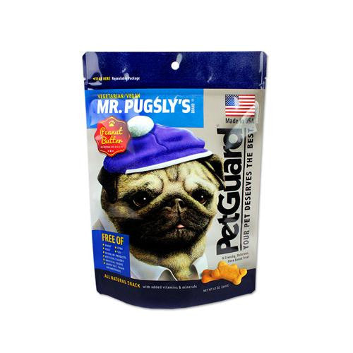 PetGuard Dog Biscuit - Mr.Pugsly - 12 oz - Case of 6