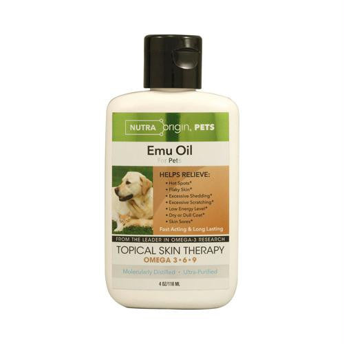 Nutra Origin Liquid Emu Oil for Pets - 4 fl oz