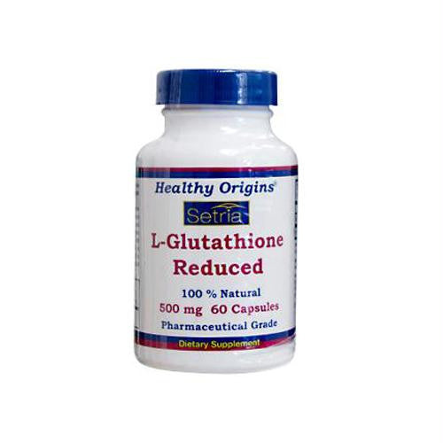 Healthy Origins Setria L-Glutathione Reduced - 500 mg - 60 Capsules