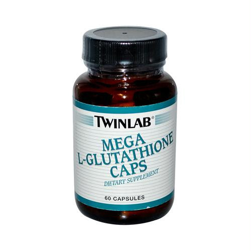 Twinlab Mega L-Glutathione Caps - 250 mg - 60 Capsules