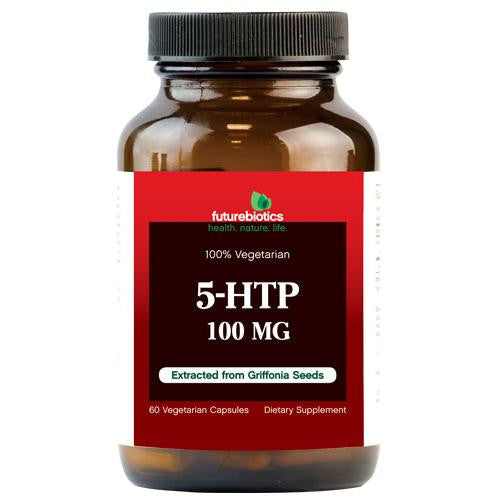 FutureBiotics 5-HTP - 100 mg - 60 Vegetarian Capsules