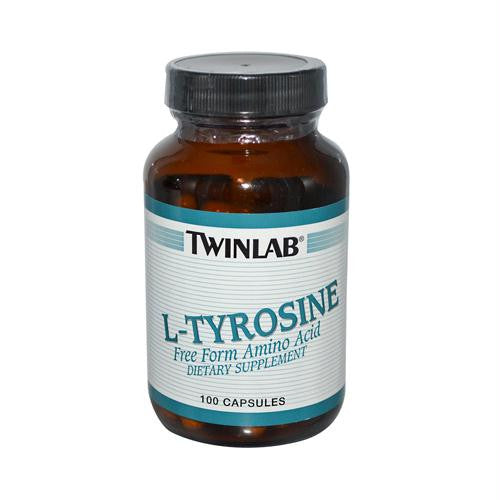 Twinlab L-Tyrosine - 500 mg - 100 Capsules