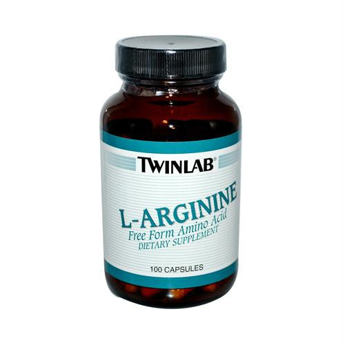 Twinlab L-Arginine - 500 mg - 100 Capsules