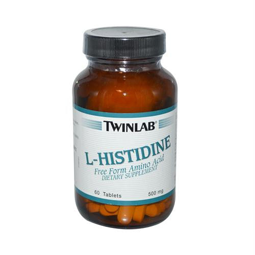 Twinlab L-Histidine - 500 mg - 60 Tablets