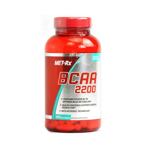 Met-Rx BCAA 2200 - 180 Softgels