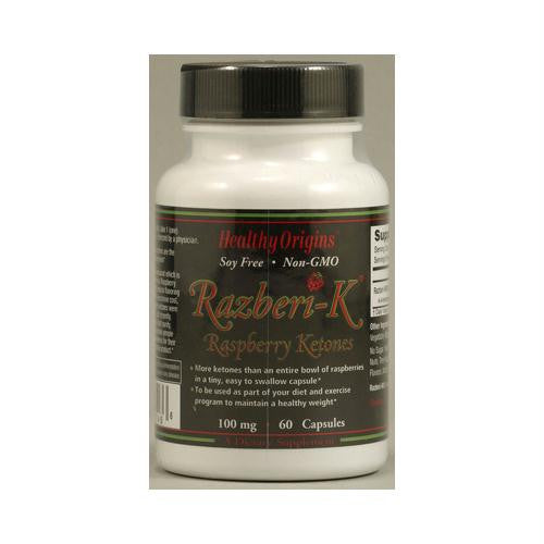 Healthy Origins Razberi-K - 100 mg - 60 Capsules