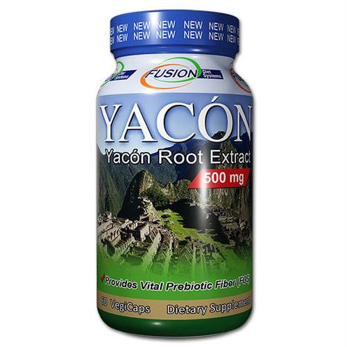 Fusion Diet Systems Yacon Root Extract - 60 Vegetarian Capsules