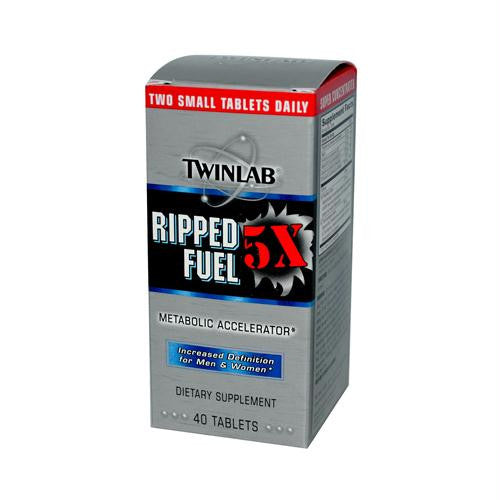 Twinlab Ripped Fuel 5X - 40 Tablets