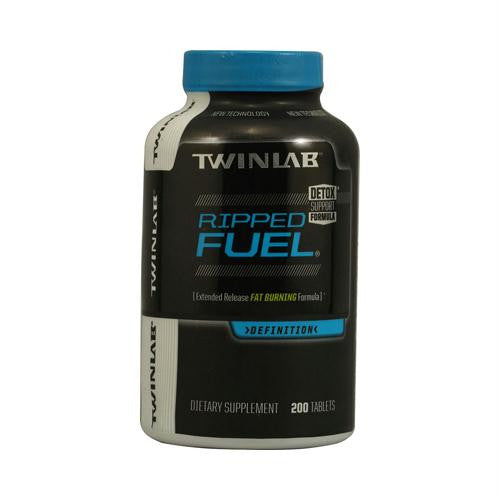 Twinlab Ripped Fuel Extended Release Fat Burning Formula - 200 Tablets