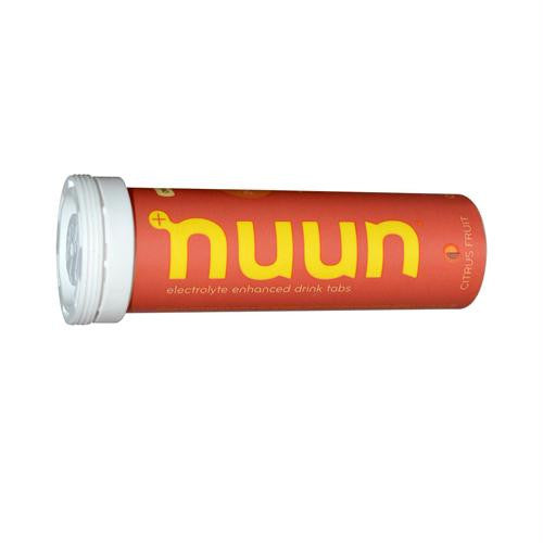 Nuun Hydration Electrolyte Enhanced Drink Tabs - Citrus Fruit - Case of 8 - 12 Tablets