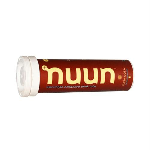 Nuun Hydration Electrolyte Enhanced Drink Tabs - Kona Cola - Case of 8 - 12 Tablets