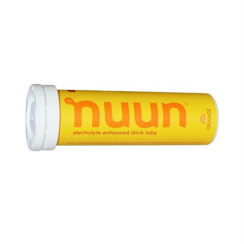 Nuun Hydration Electrolyte Enhanced Drink Tabs - Orange - Case of 8 - 12 Tablets