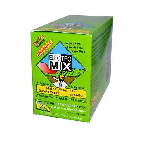 Alacer EleCentero Mix Natural Lemon Lime - 30 Packets