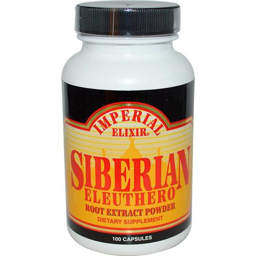 Imperial Elixir Ginseng - Siberian Eleuthero - 2500 mg - 100 Capsules