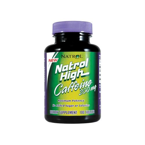 Natrol High Caffeine - 200 mg - 100 Tablets