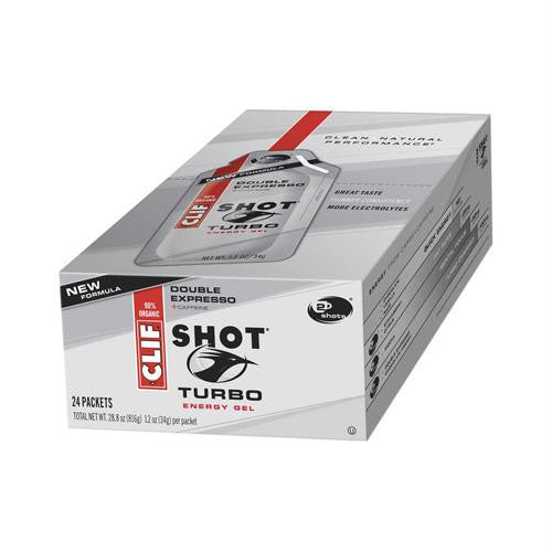 Clif Bar Clif Shot - Organic Double Expresso - Case of 24 - 1.2 oz