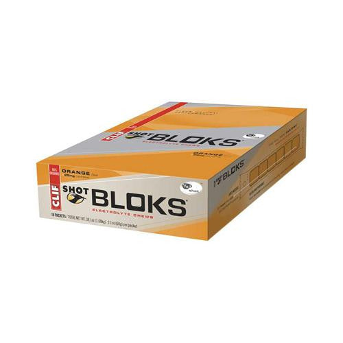 Clif Bar Clif Shot Bloks - Organic Orange - Case of 18 - 2.1 oz