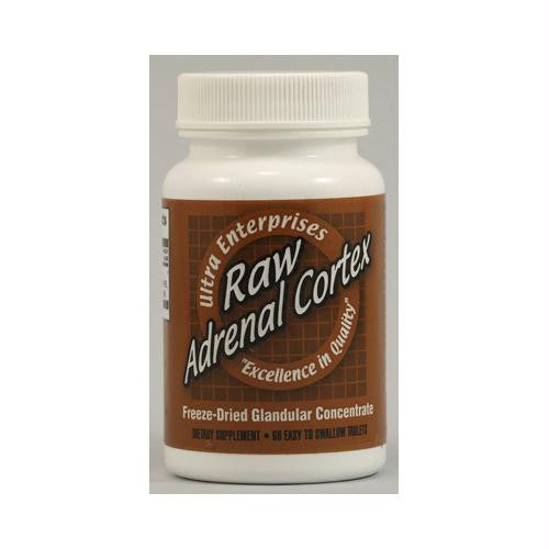 Ultra Glandulars Raw Adrenal Cortex - 60 Tablets