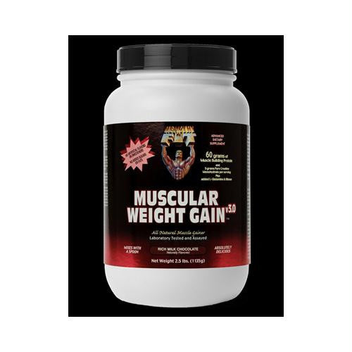 Healthy N Fit Muscular Weight Gain 3 - Chocolate - 2.5 lbs