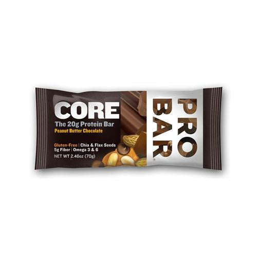 Probar Peanut Butter Chocolate Core Bar - Case of 12 - 2.46 oz