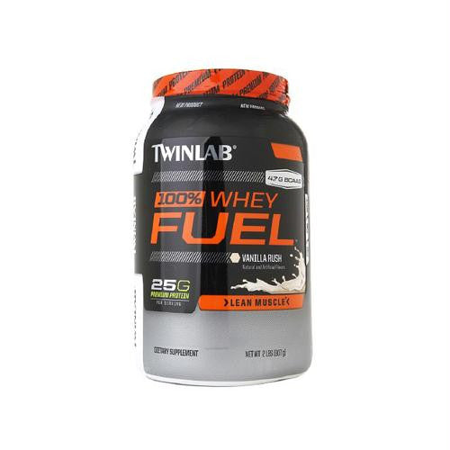 Twinlab 100% Whey Fuel - Vanilla - 2 lbs