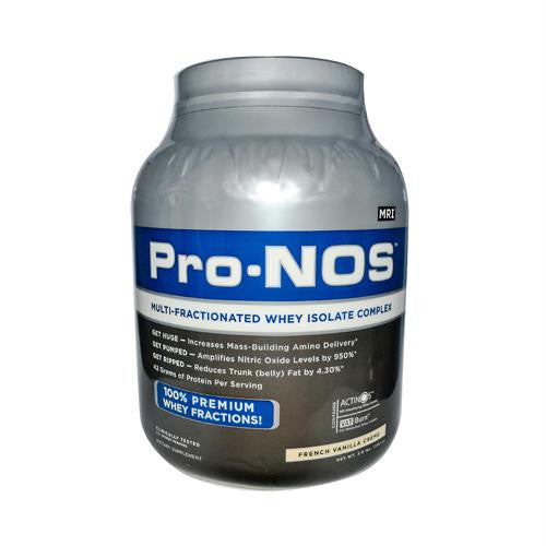 MRI Pro-NOS Multi-Fractionated Whey Isolate Complex French Vanilla Creme - 3 lbs