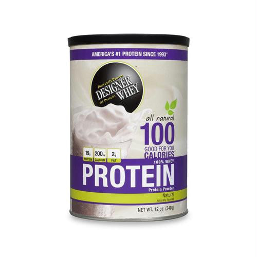 Designer Whey Natural Whey Protein - 12 oz