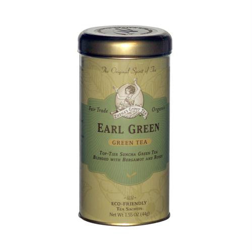 Zhenas Gypsy Tea Earl Green Tea - Case of 6 - 22 Bags