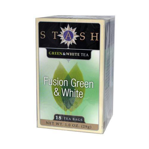 Stash Tea Green and White Fusion - 18 Tea Bags - Case of 6