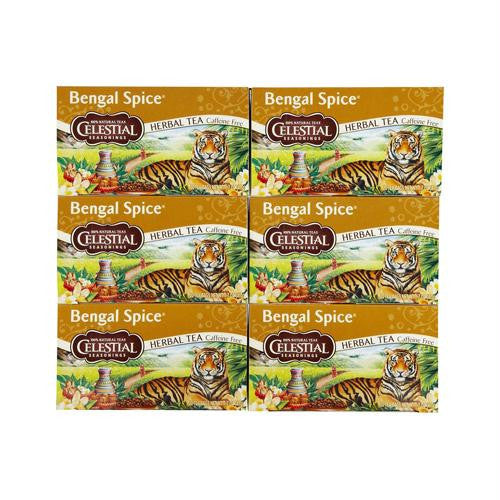 Celestial Seasonings Herbal Tea - Bengal Spice - Caffeine Free - 20 Bags