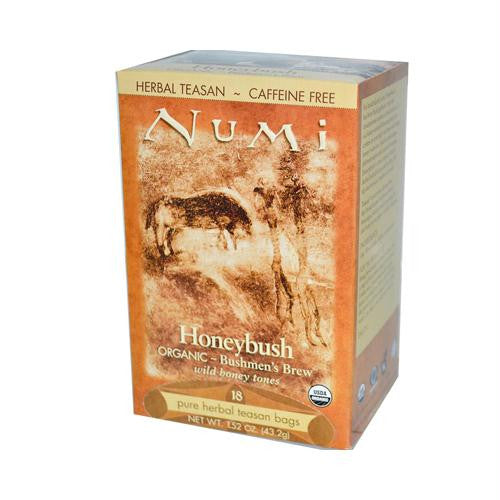 Numi Honeybush Bushmans Brew - 18 Tea Bags - Case of 6