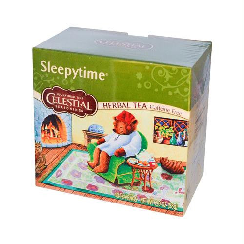 Celestial Seasonings Herbal Tea - Sleepytime - Caffeine Free - Case of 6 - 40 Bags