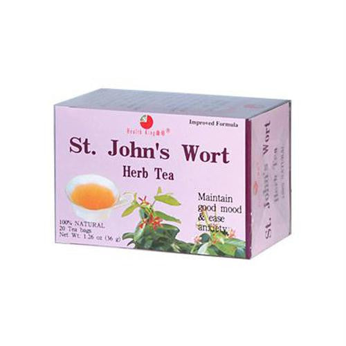 Health King Medicinal Teas St Johns Wort Herb Tea - 20 Tea Bags