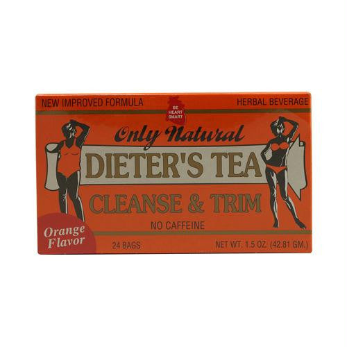 Only Natural Dieters Tea Cleanse and Trim Orange - 24 Tea Bags