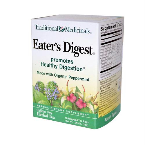 Traditional Medicinals Organic Eaters Digest Herbal Tea - 16 Tea Bags