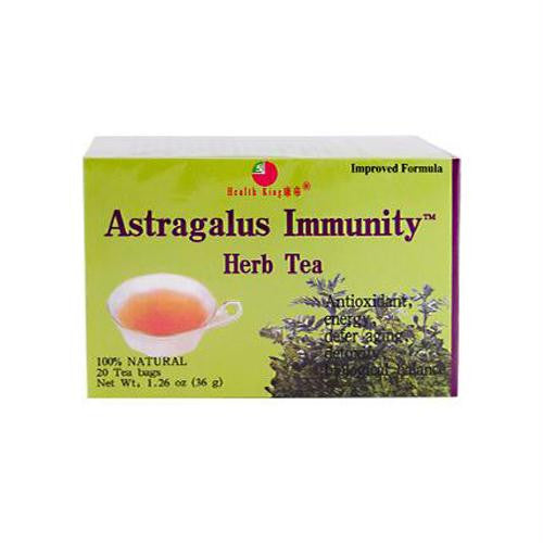 Health King Astragalus Immunity Herb Tea - 20 Tea Bags