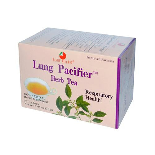 Health King Lung Pacifier Herb Tea - 20 Tea Bags