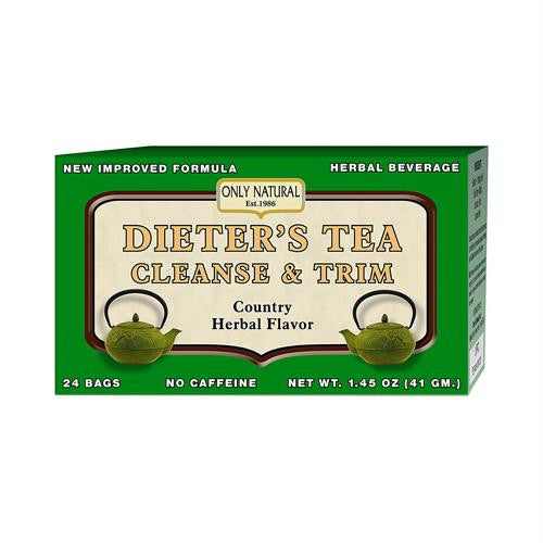 Only Natural Dieters Tea Cleanse and Trim Country Herbal - 24 Tea Bags