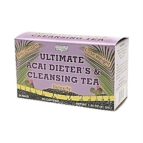 Only Natural Ultimate Acai Dieters And Cleansing Tea - 24 Tea Bags