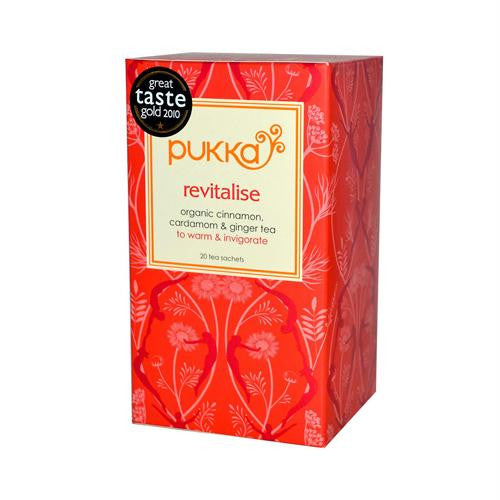 Pukka Herbal Teas Revitalise - Organic Cinnamon and Ginger Tea - 20 Bags