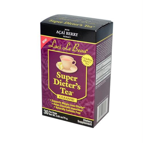 Laci Le Beau Super Dieters Tea with Acai Berry Extract - 30 Tea Bags